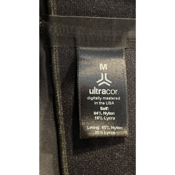 Ultracore Knockout Leggings Athletic Black Star Size Medium M - Picture 3 of 3